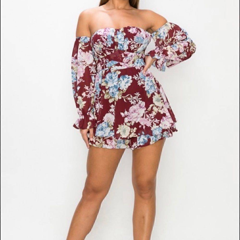 Tropical Romper  - Picture 2 of 12